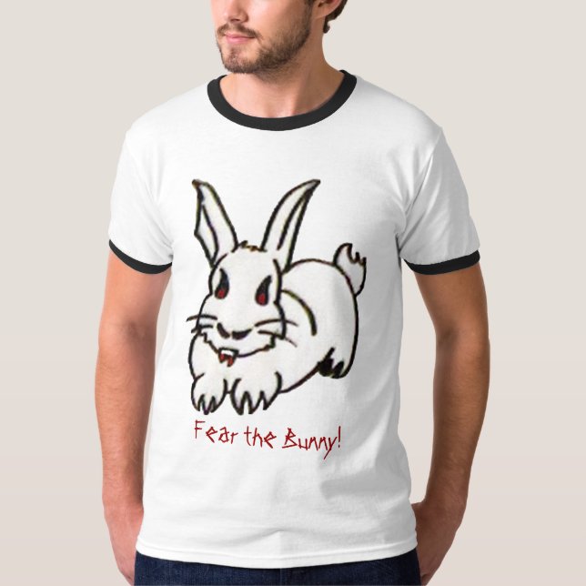 T-shirt Craignez le lapin (Devant)