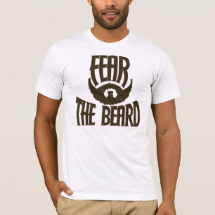 T-shirt Craindre la barbe Drôle hommes