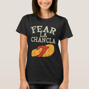T-shirt Craindre La Chancla Funny Cinco De Mayo Espagnol M