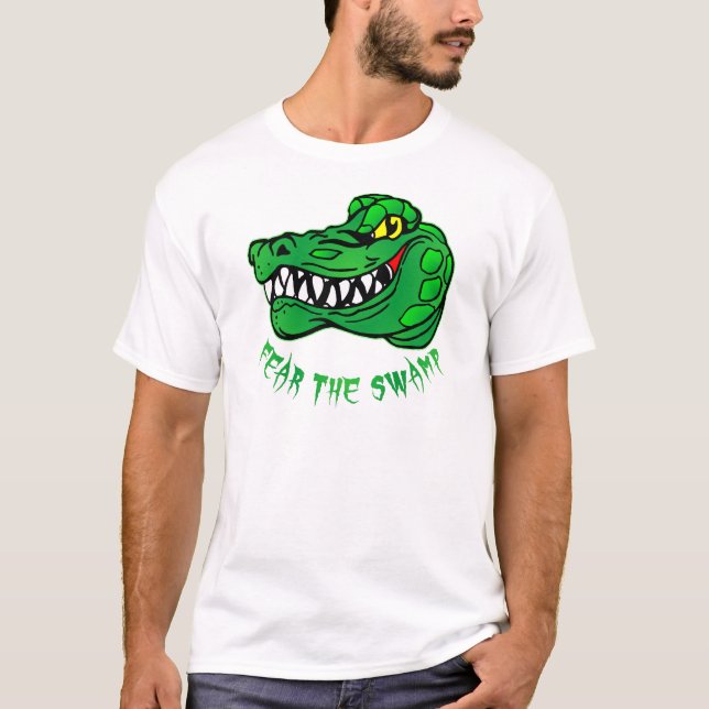 T-shirt Craindre Le Gator Du Marais (Devant)