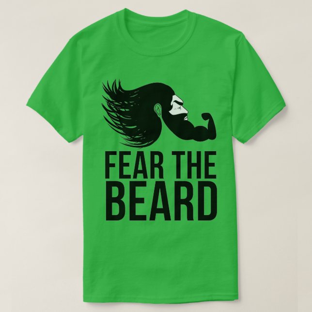 T-shirt Crains La Chemise À La Barbe (Design devant)