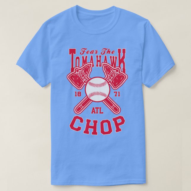 T-shirt Crains La Chop Tomahawk 1871 (Design devant)