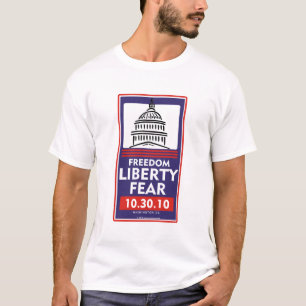 T-shirt Crainte de liberté de liberté
