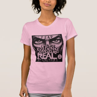 T-shirt CRAINTE Fausses preuves apparaissant réelles