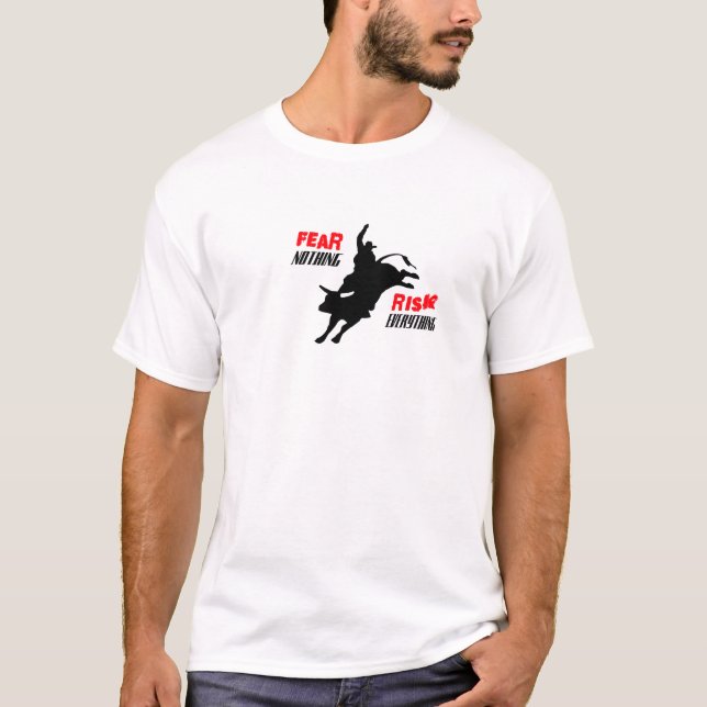 T-shirt Crainte rien risque tout (Devant)