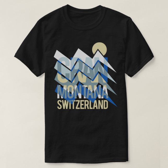 T-shirt cran montana (Design devant)