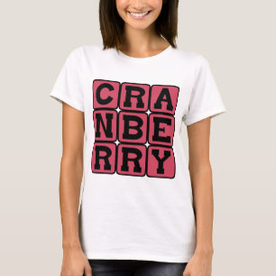 T-shirt Cranberry, Fruits