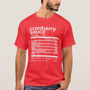 T-shirt Cranberry Sauce Nutrition Famille de jumelage Than