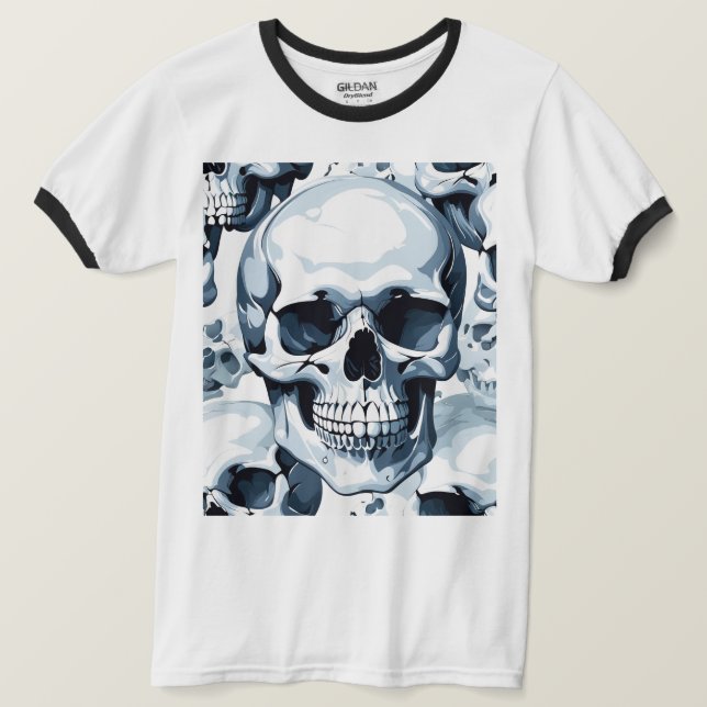 T-shirt crâne (Design devant)