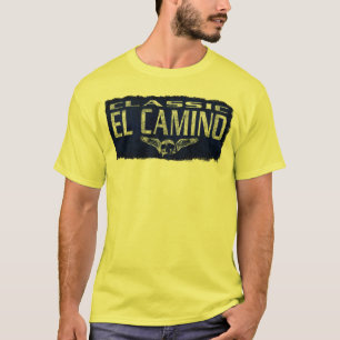 T-shirt Crâne à ailes par classique bleu d'EL Camino de