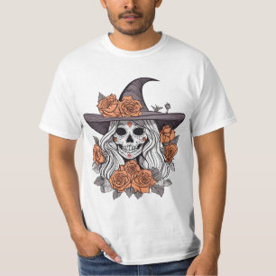 T-shirt Crâne à sucre en cuisine avec Rose