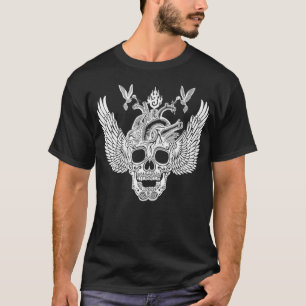 T-shirt Crâne ailé Emek Artman