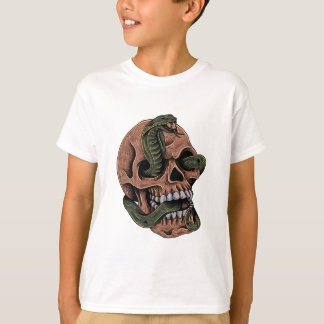 T-shirt Crâne animal gothique
