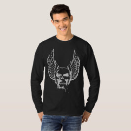 T-shirt Crâne avec ailes éthérées