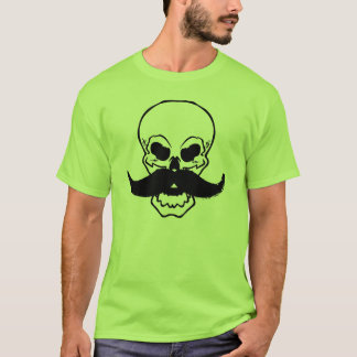 T-shirt Crâne avec moustache