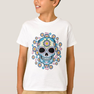 T-shirt Crâne coloré de sucre