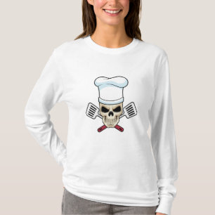 T-shirt Crâne comme cuire avec casquette de Cuisine
