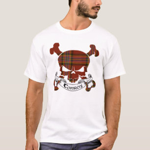 T-shirt Crâne Conroy Tartan