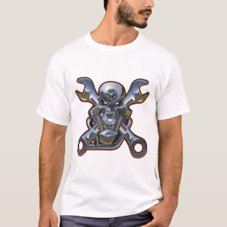 T-shirt crâne de cycliste