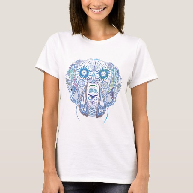 T-shirt Crâne de Grand Danois Sucre (Devant)