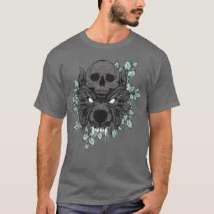T-shirt Crâne de loup