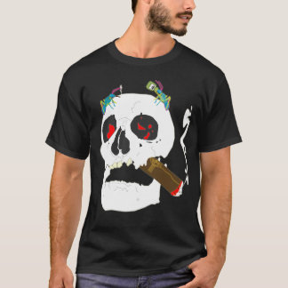 T-SHIRT CRÂNE DE PARTIE