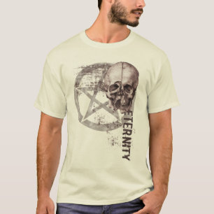 T-shirt Crâne de pentagramme