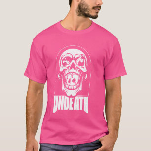 T-shirt Crâne de Poker Pari Jeux de Hasard - Cartes Texas