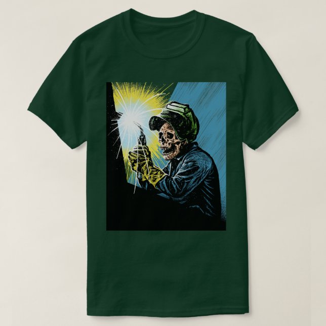 T-shirt Crâne de soudure (Design devant)