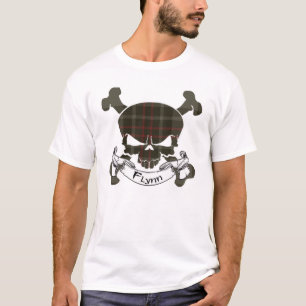 T-shirt Crâne de tartan de Flynn