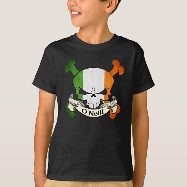 T-shirt Crâne d'Irlandais d'O'Neill (Devant)