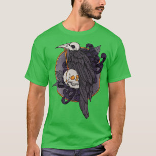 T-shirt Crâne du corbeau