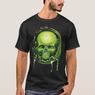 T-shirt crâne Éclaboussement toxique