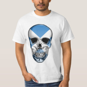 T-shirt Crâne écossais