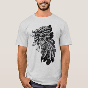 T-shirt Crâne en chef Dayak