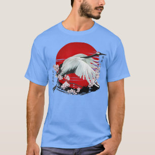 T-shirt Crane en papier Tsuru japonais Orizuru Culture jap