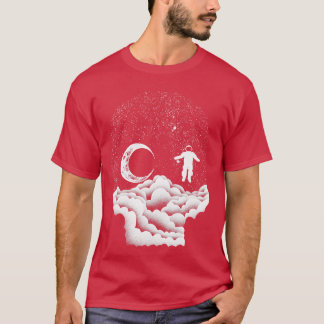 T-shirt Crâne espace