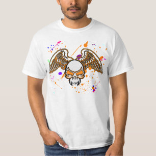 T-shirt Crâne et ailes
