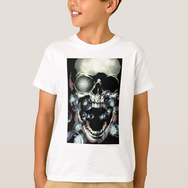T-shirt Crâne et anneaux - Couleur (Devant)