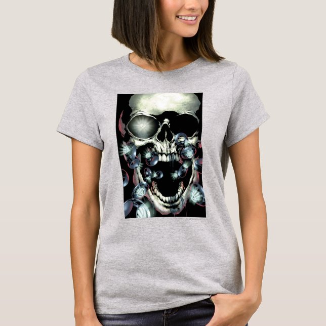 T-shirt Crâne et anneaux - Couleur (Devant)