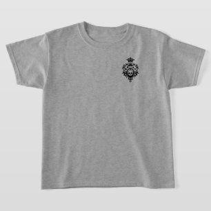 T-shirt Crâne et carte