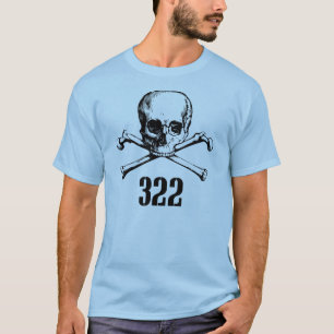 T-shirt Crâne et os 322
