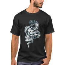 Crâne et serpent