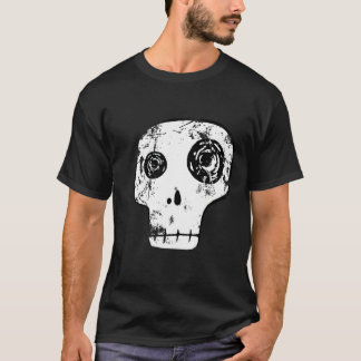 T-shirt Crâne grunge 1