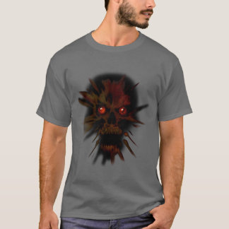 T-shirt Crâne hanté
