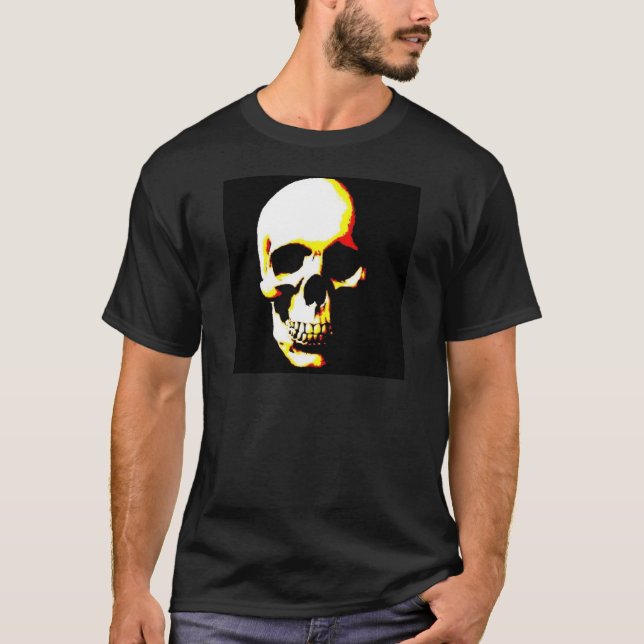T-shirt crâne : Imaginaire Art Rock Punk (Devant)