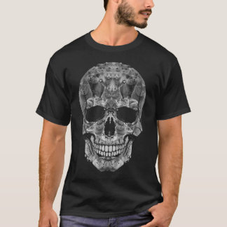 T-shirt crâne - Kitty Skeleton Halloween Costu