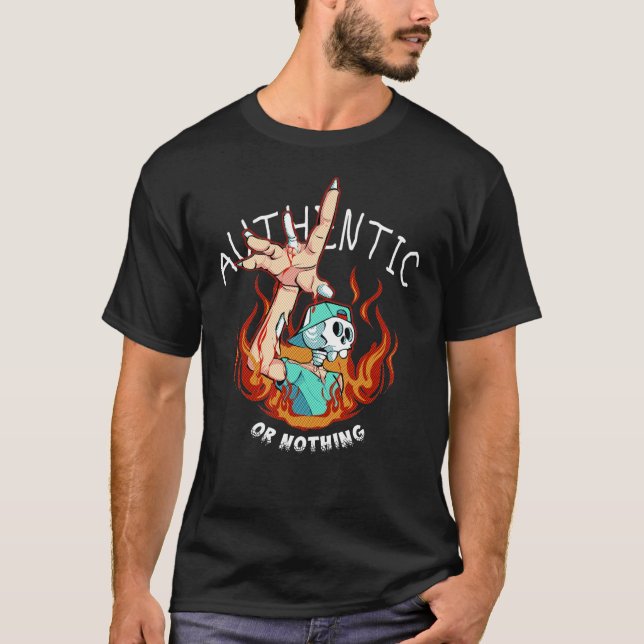 T-shirt Crâne le plus populaire 2025 (Devant)