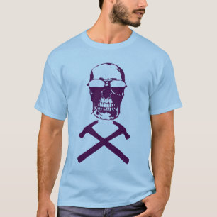 T-shirt Crâne martelé