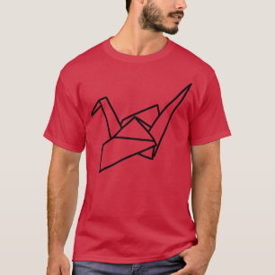 T-shirt Crane Origami japonaise 8